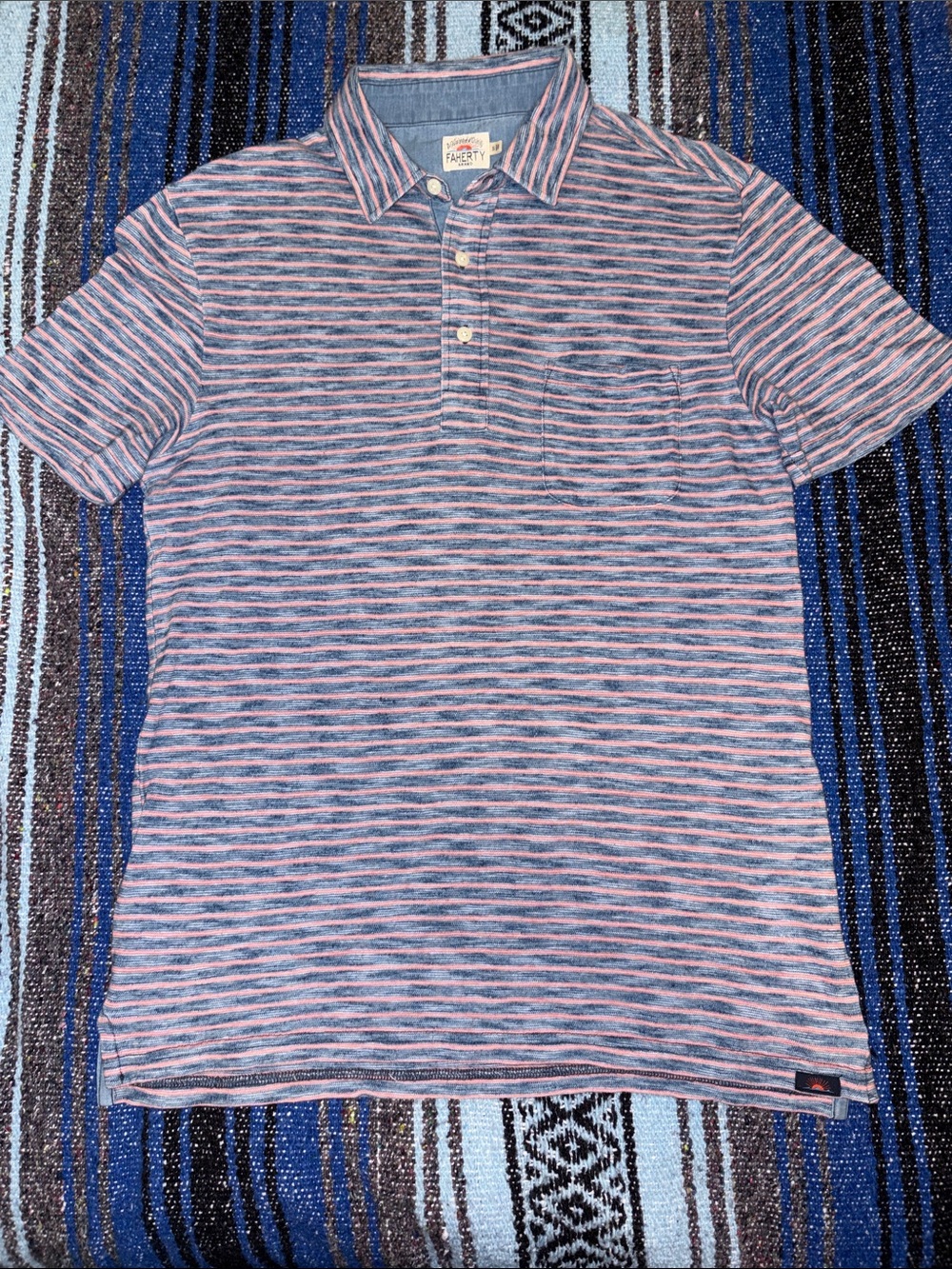 Faherty Cotton Polo Shirt